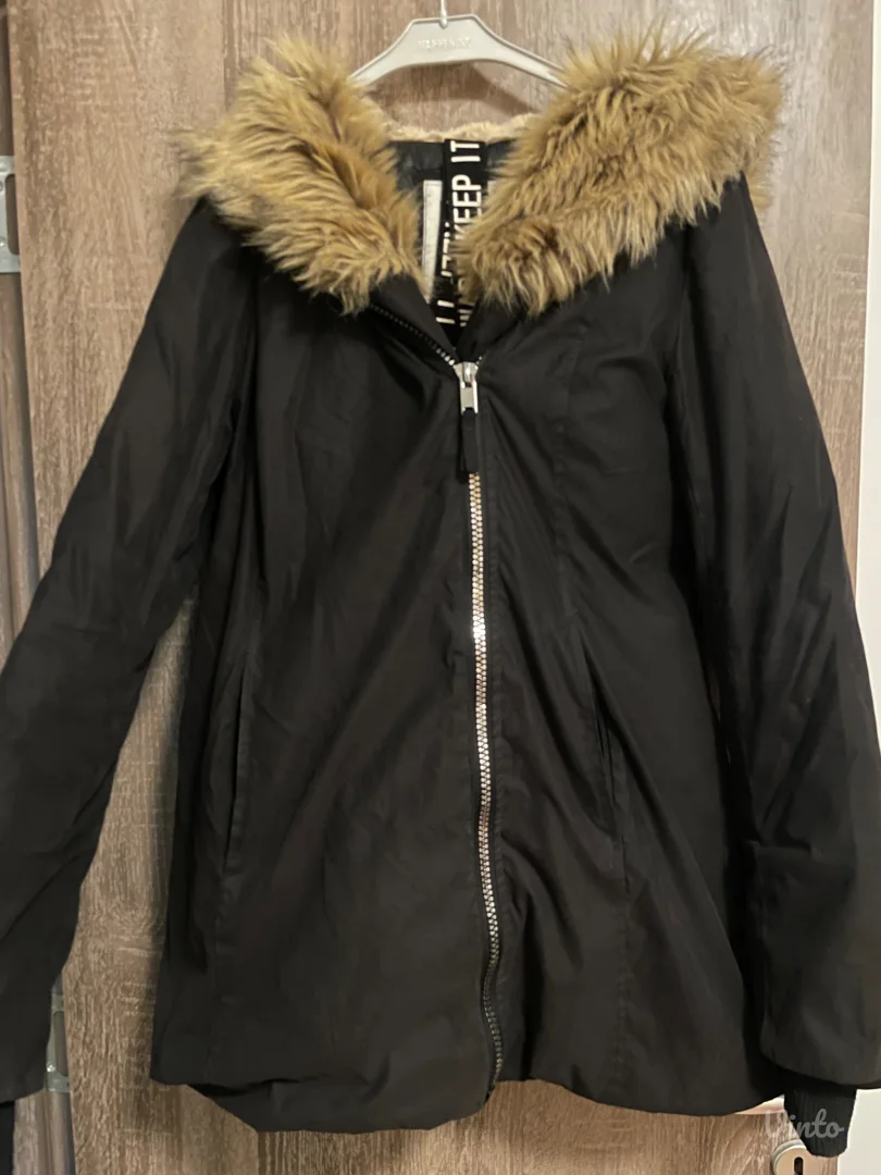 Springfild-crna zimska jakna