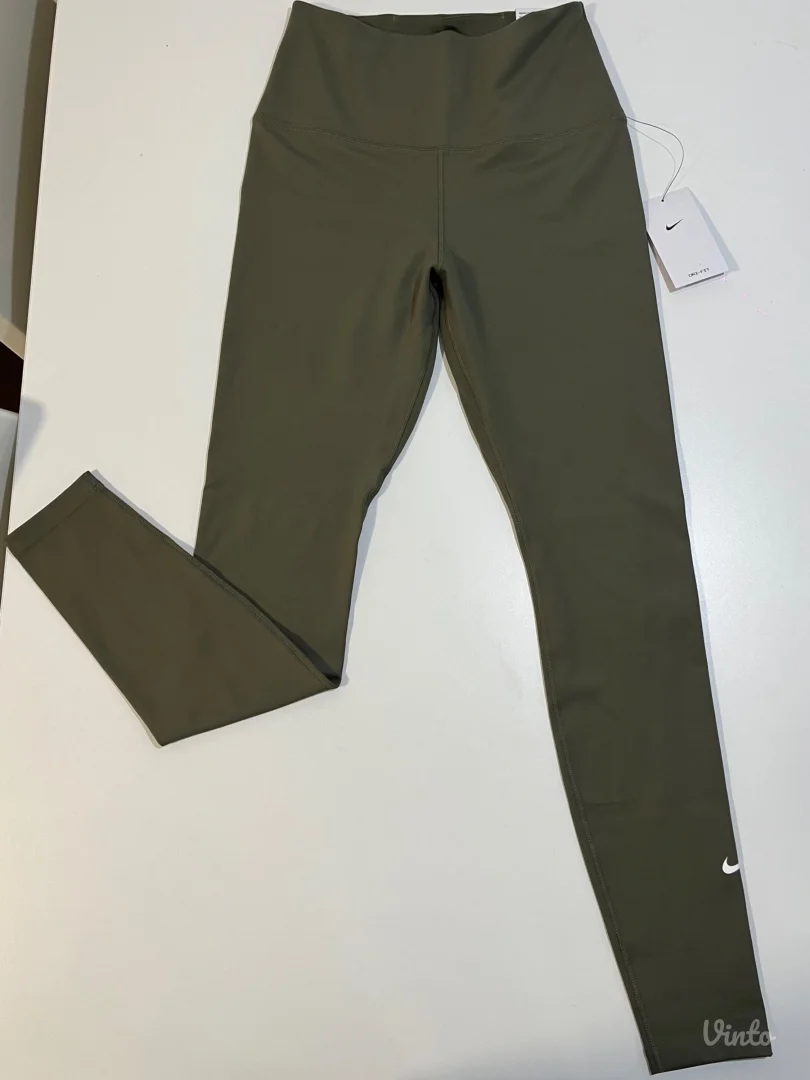 Nike - ženske maslinaste helanke