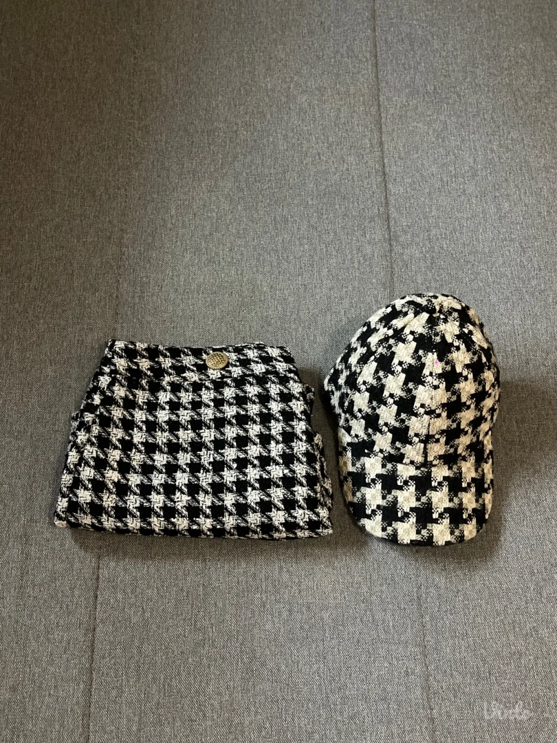 Stradivarius skort + gratis HM kačket