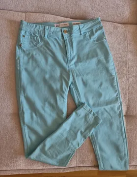 El corte Ingles tirkizne pantalone