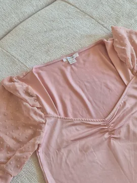New Yorker babypink croptop