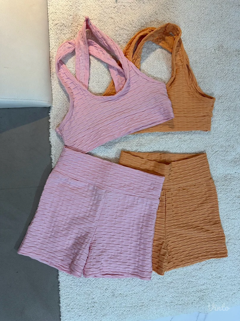 Roze push up komplet