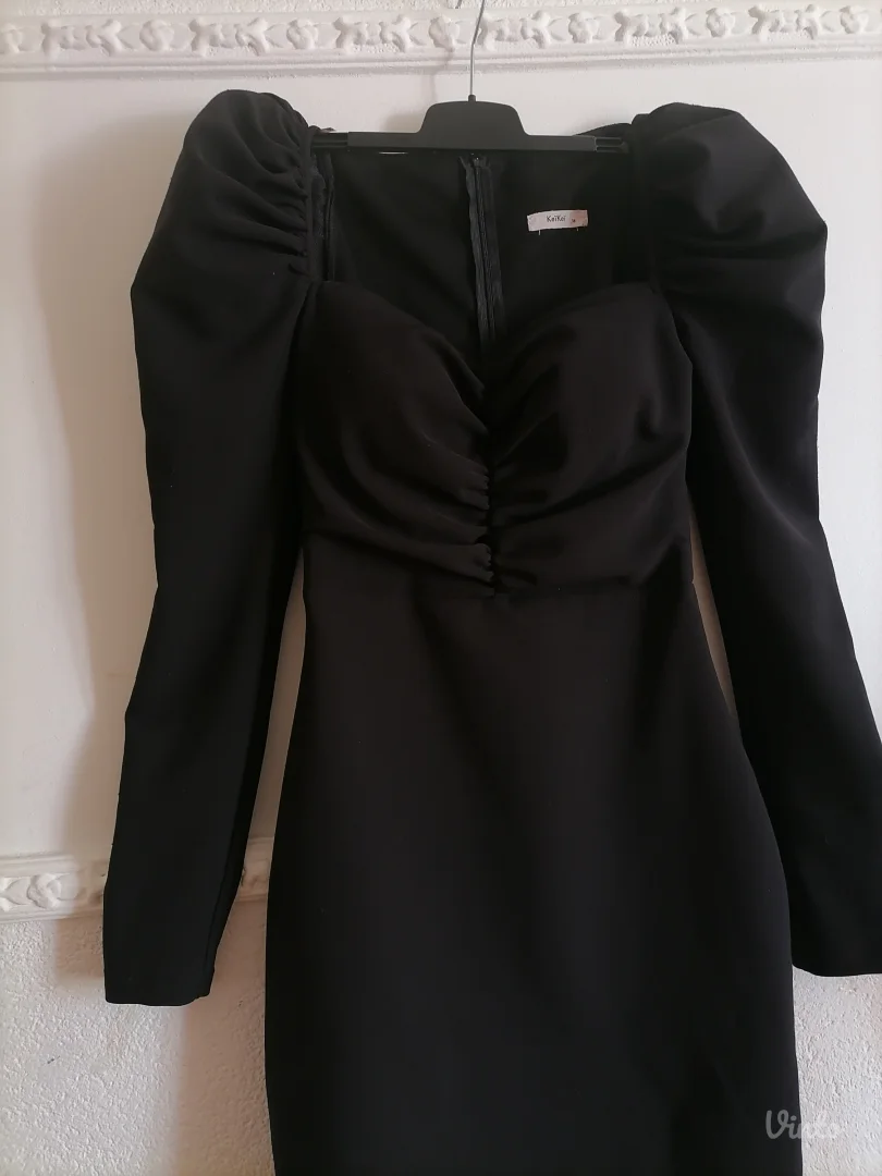 Svečana haljina sa puff rukavima