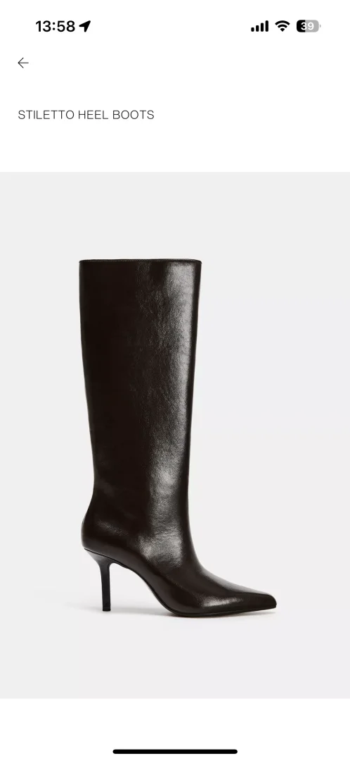 Zara čizme na štiklu