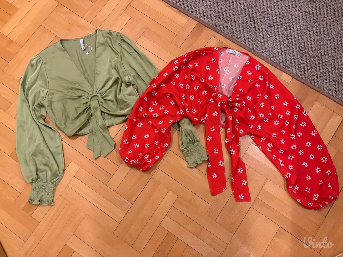 Dva crop topa- kosuljice