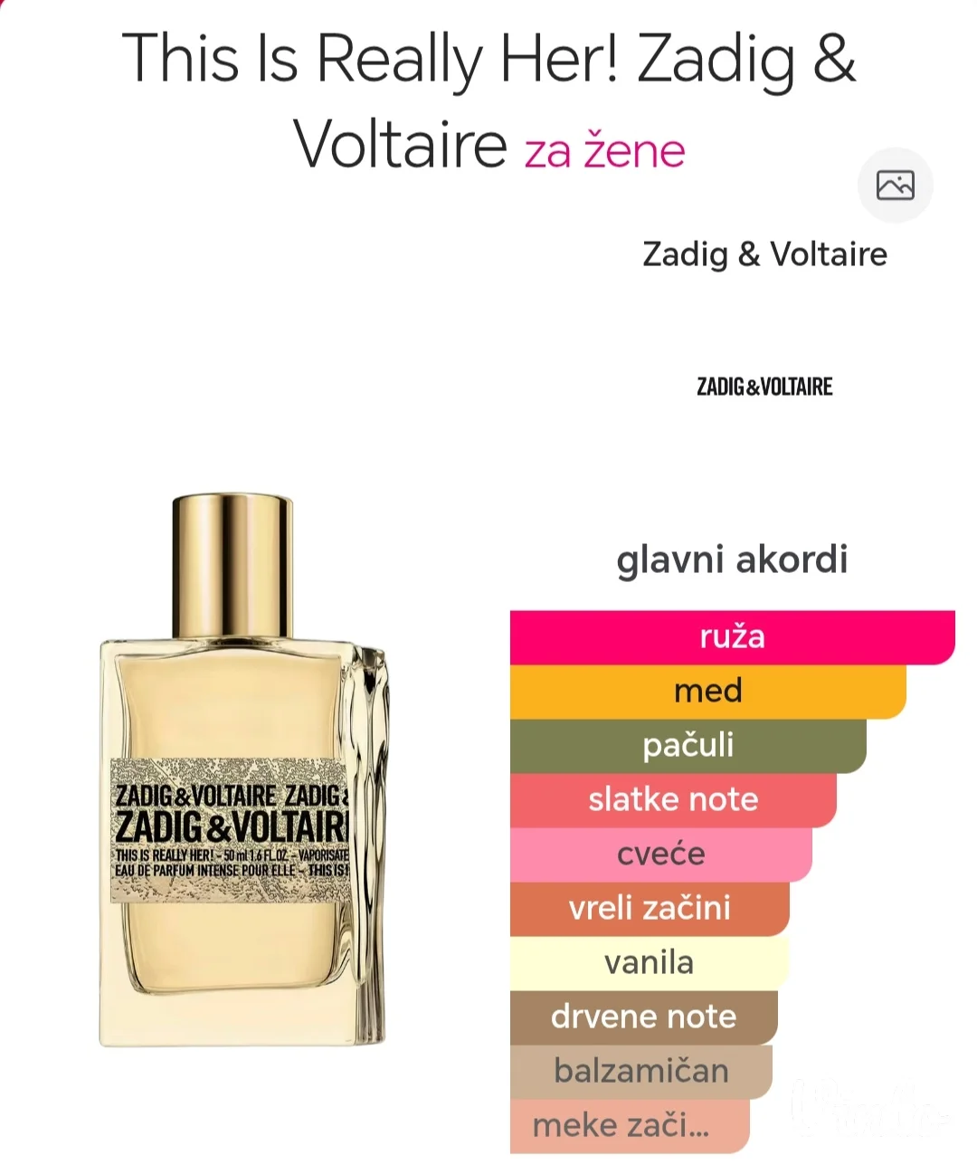 Zadig & Voltaire This is really her! Dekant 5ml-10ml