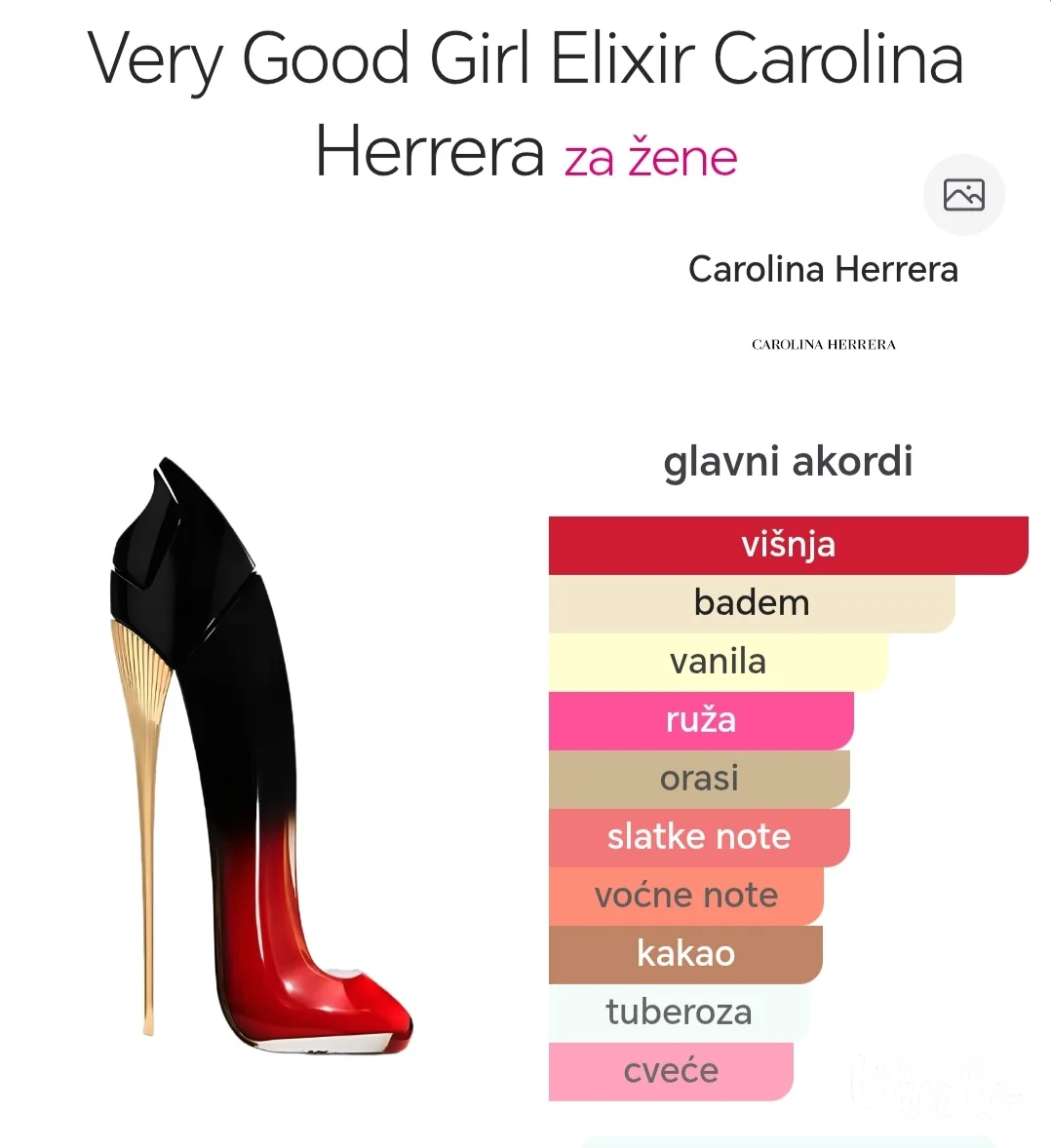 CH Very good girl Elixir Edp dekant 5ml/10ml