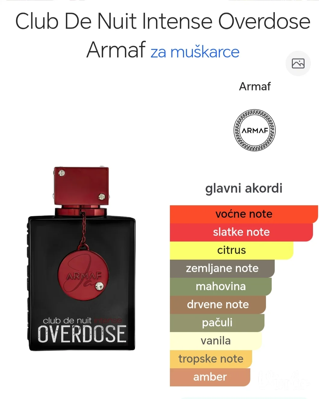 Armaf Club de nuit Overdose edp dekant 5ml/10ml