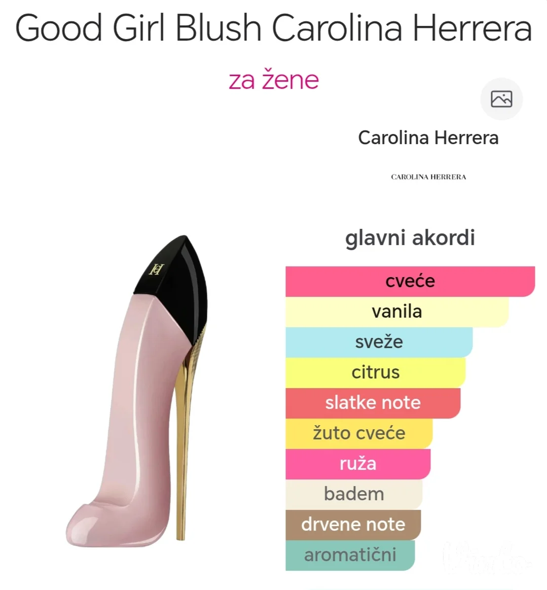 CH Good girl Blush edp dekant 5ml-10ml