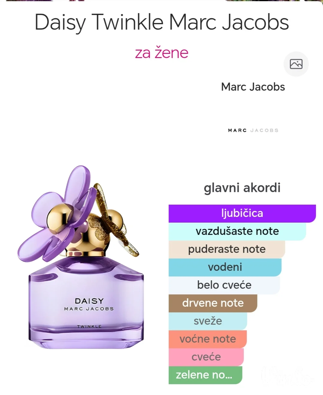 Marc Jacobs Twinkle edt dekant 5ml-10ml