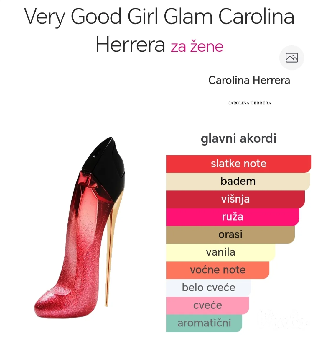 CH Very good girl Glam edp dekant 5ml-10ml