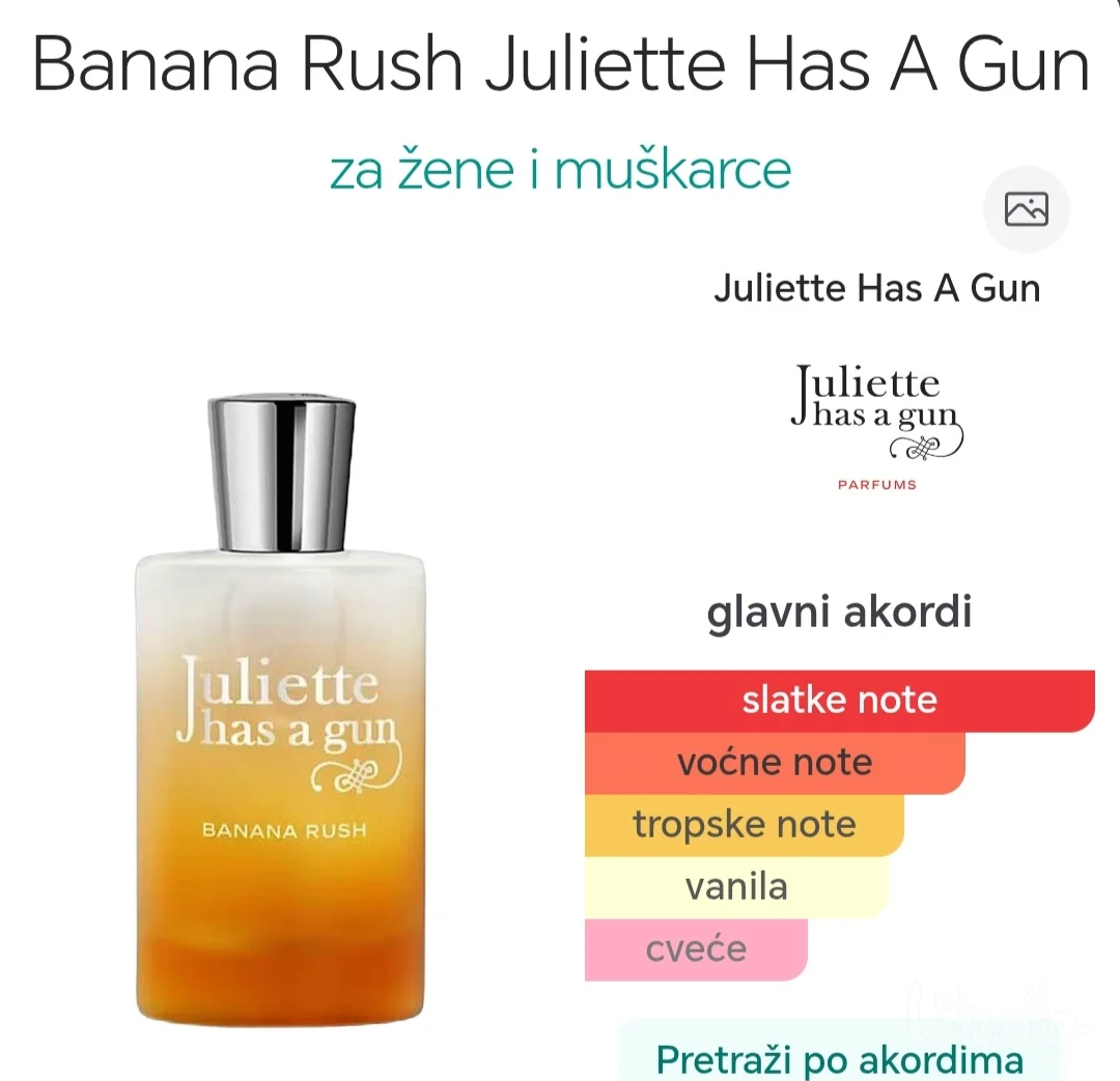 JHAG Banana rush edp dekant 5ml-10ml