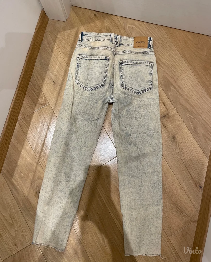 Stradivarius mom fit jeans