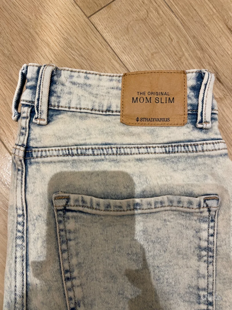 Stradivarius mom fit jeans