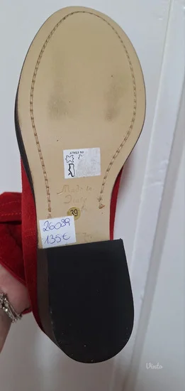 Čizme od prevrnute kože - NOVE - Dingo boots