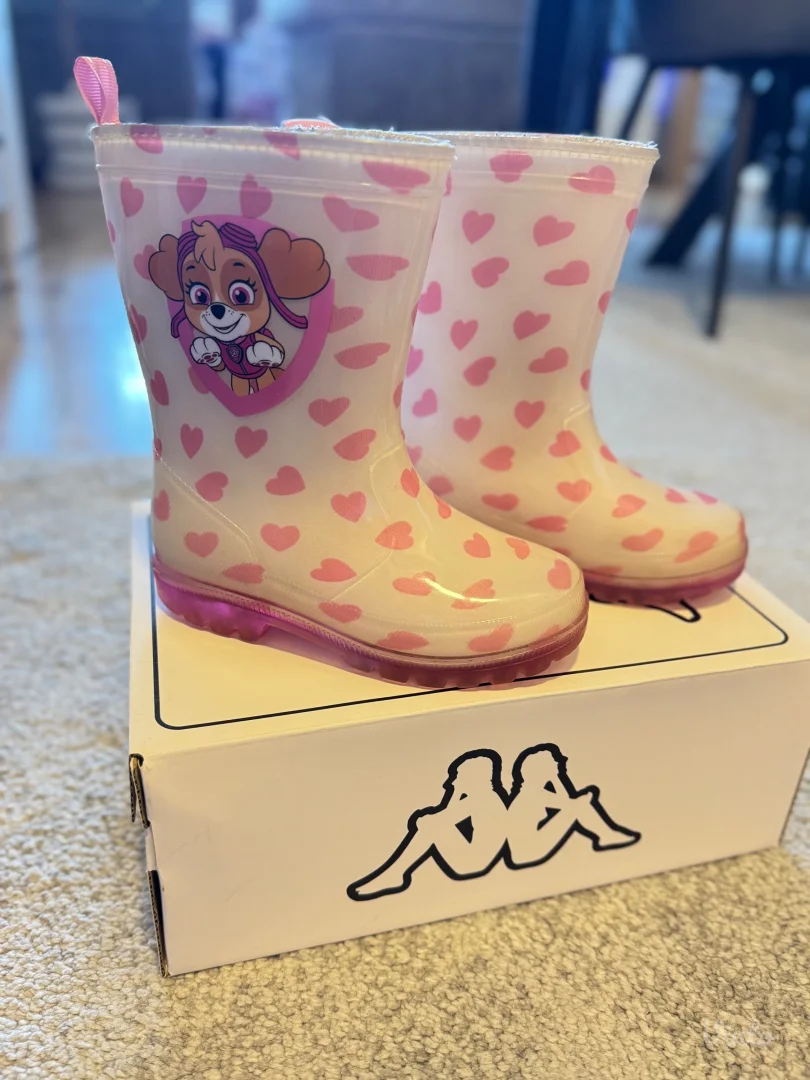 Skaj svetleće čizmice za kišu