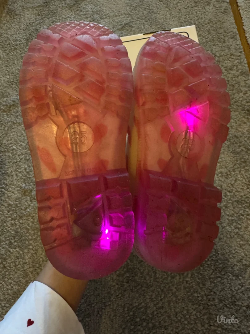 Skaj svetleće čizmice za kišu