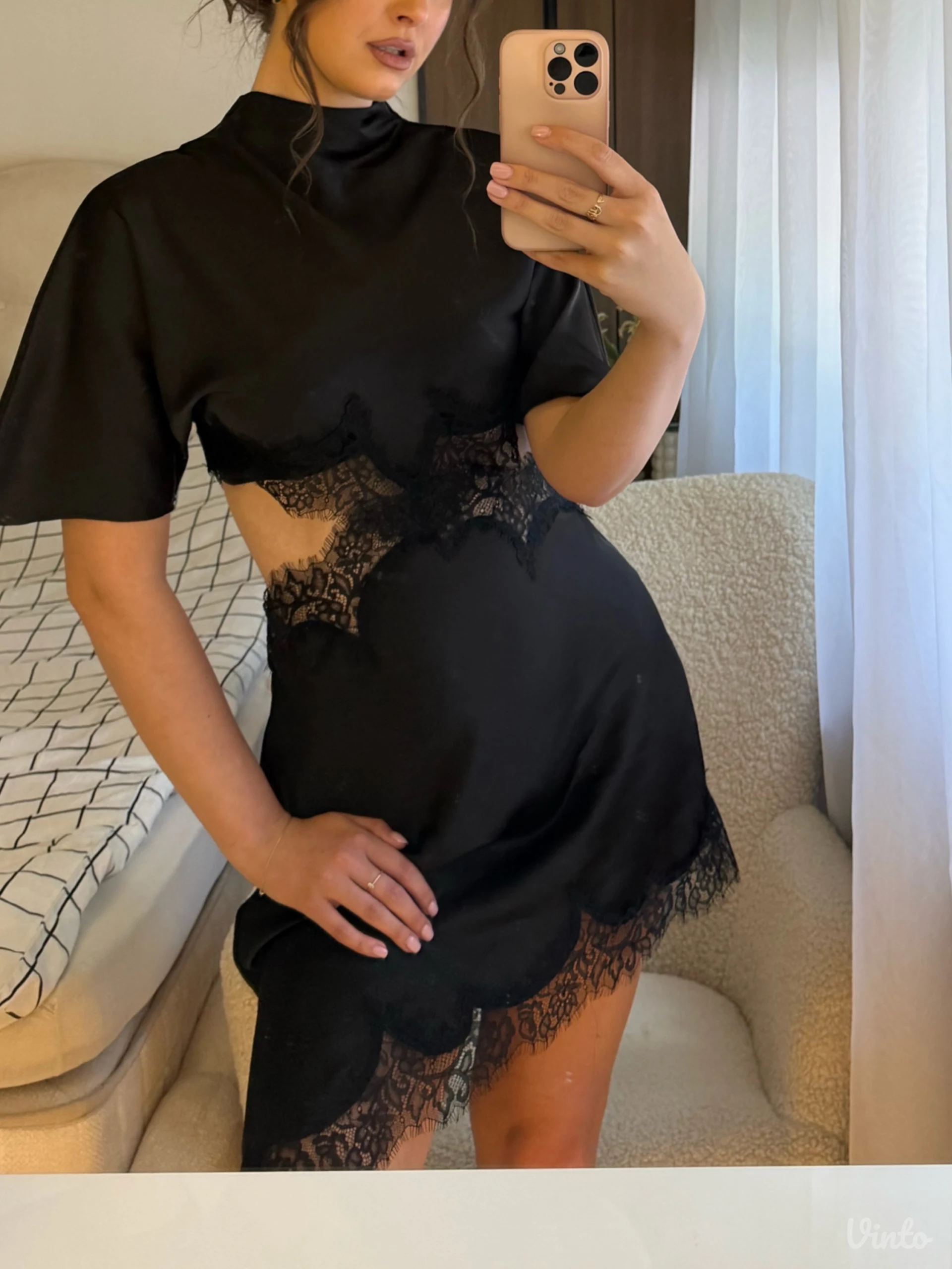 ZARA crna haljina