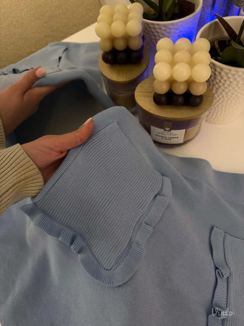 Knit suknjica baby blue