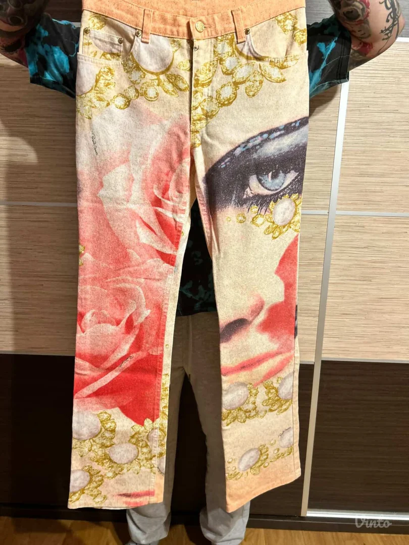 Roberto Cavalli spring collection 2001 jeans
