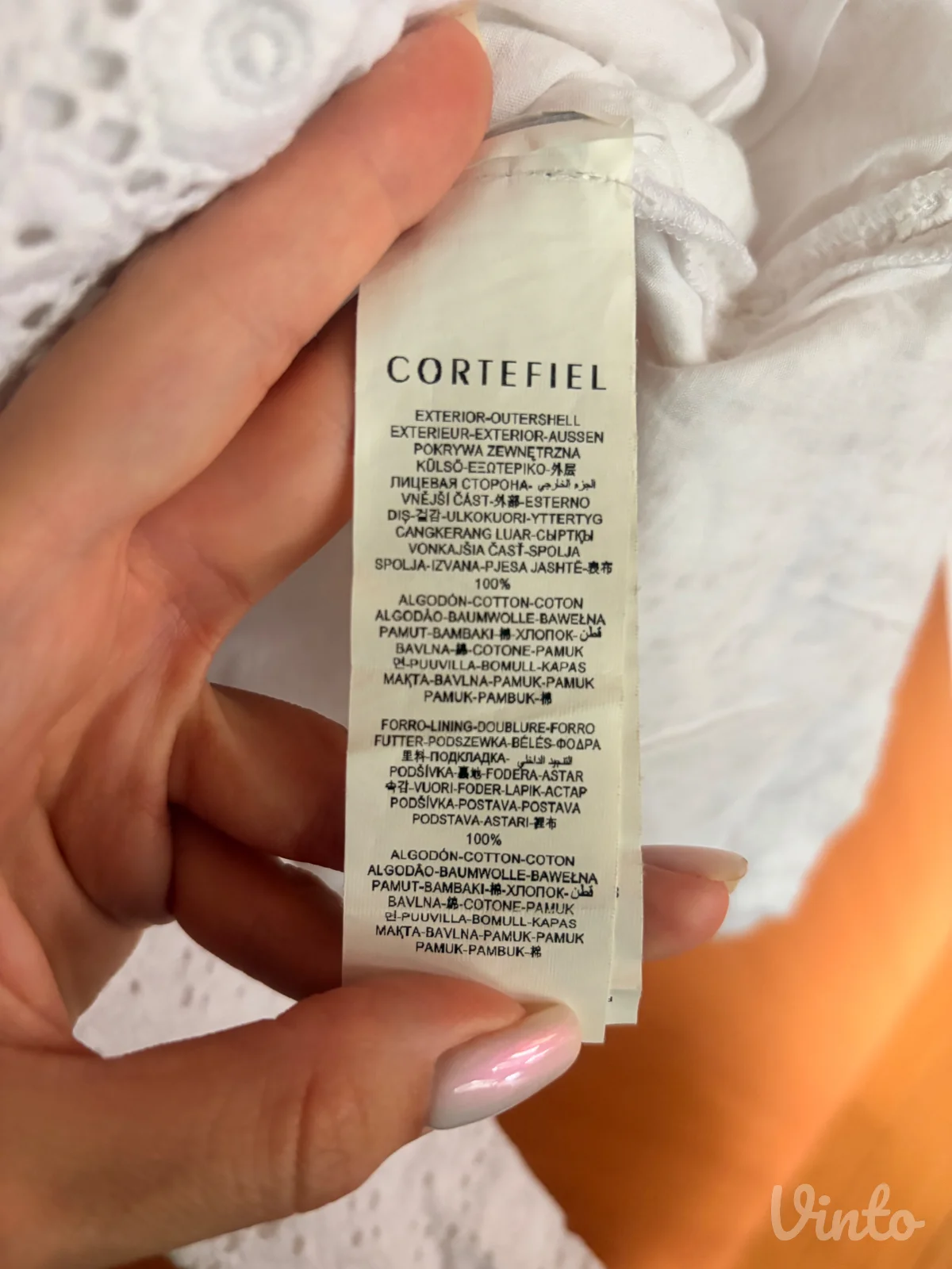 Cortefiel haljina bela