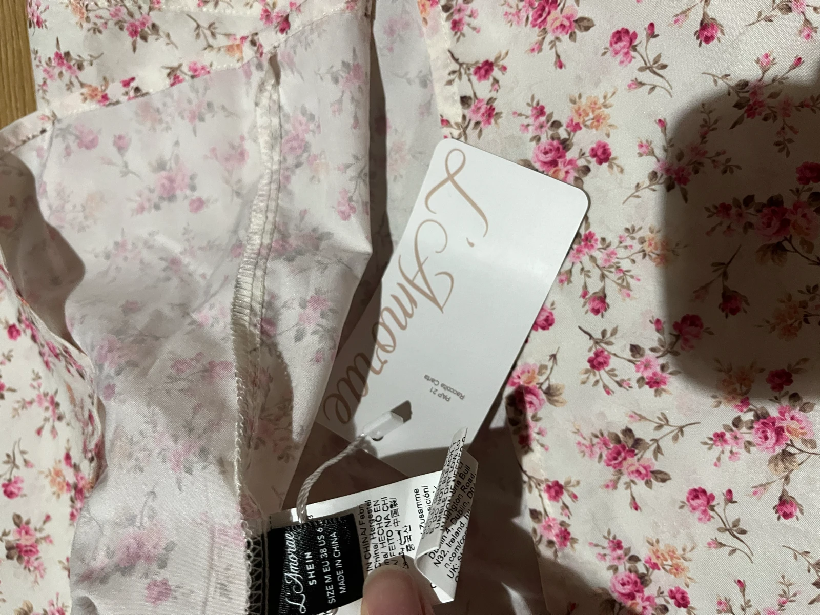 SHEIN cvetna haljina - NOVO