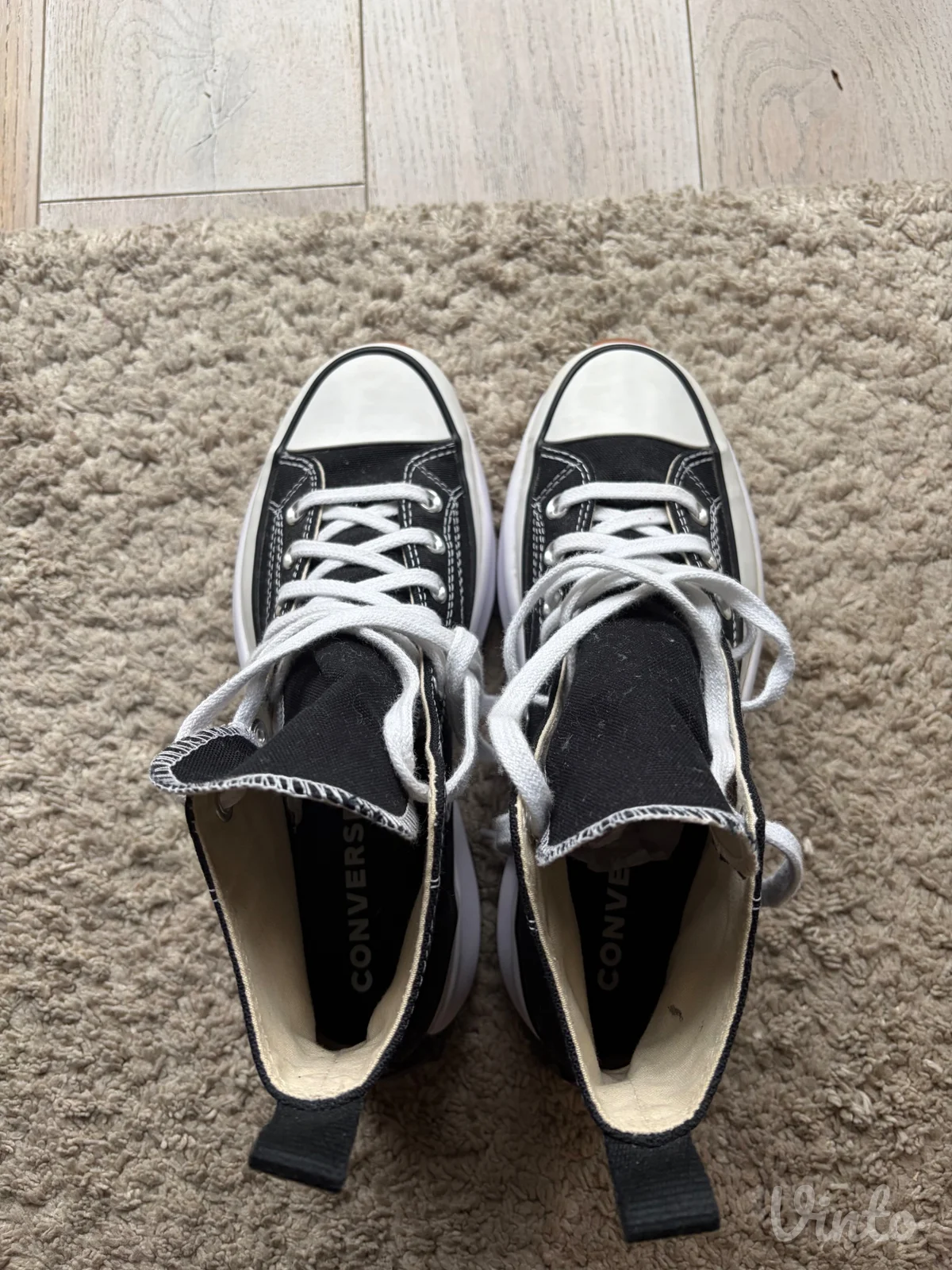Converse run star hike platform patike