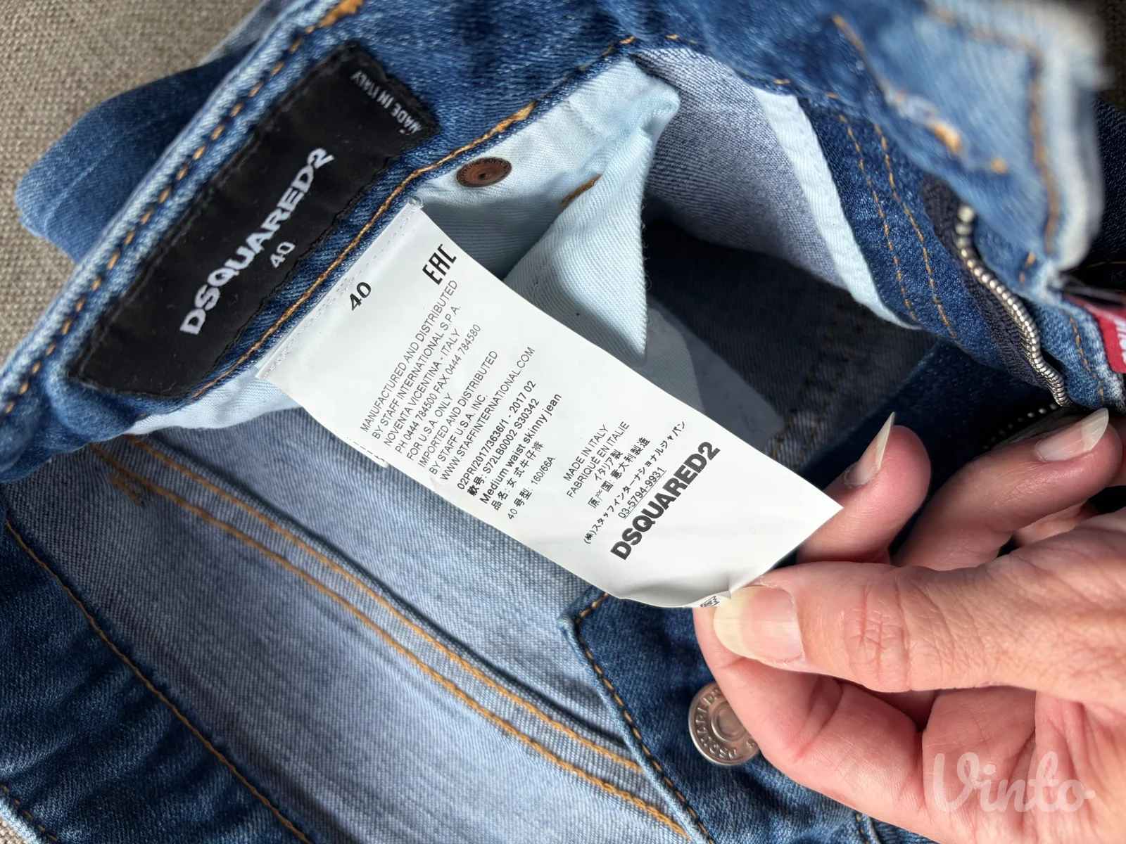Dsquared zenske farmerke