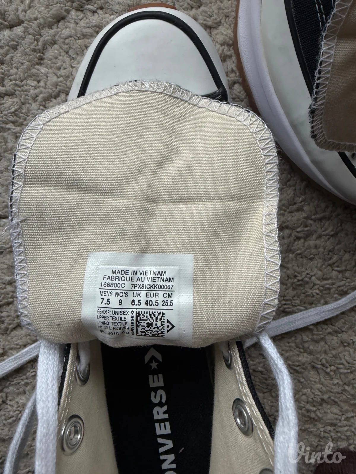 Converse run star hike platform patike