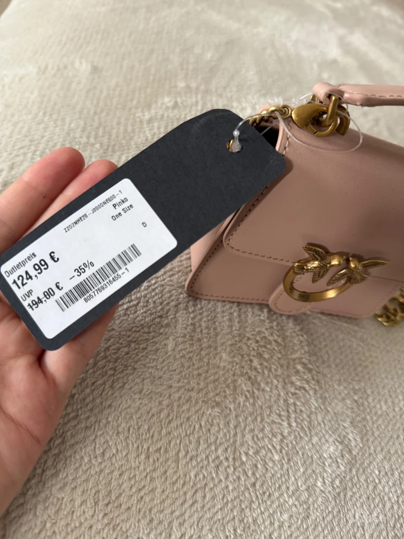 Pinko top handle micro torbica