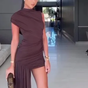 Haljina braon NENOSENO