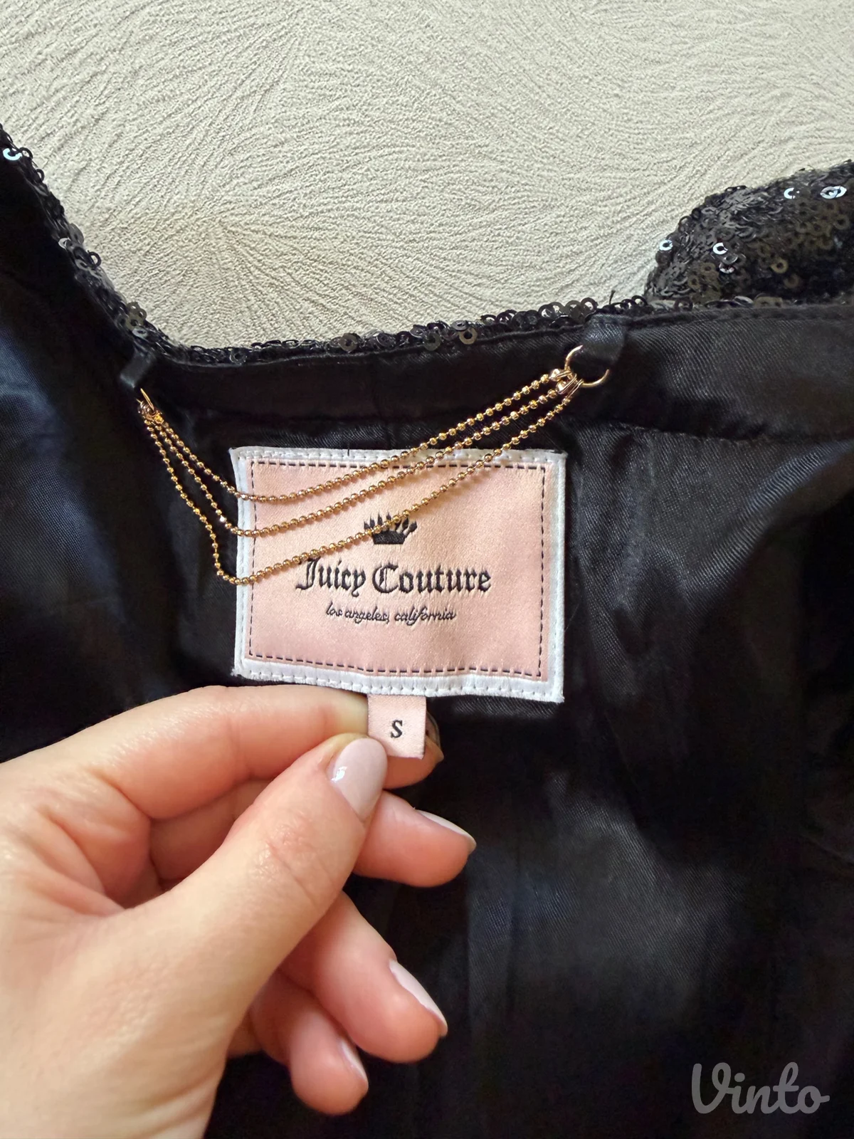 Juicy couture original sequin sako