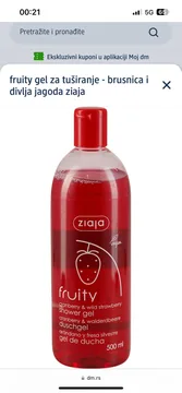Ziaja kupka Nova Borovnica Jagoda