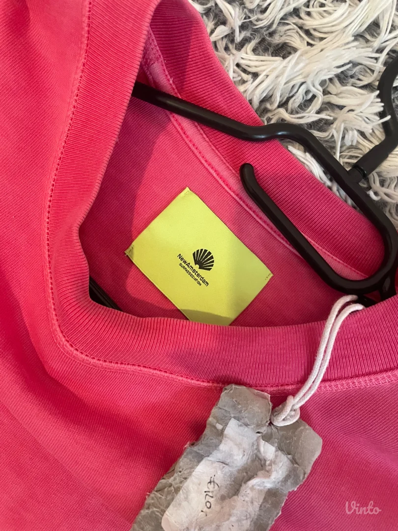 NEW AMSTERDAM roze dukserica