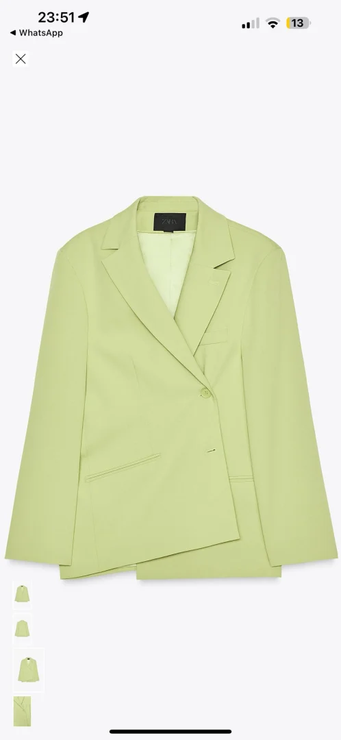 Zara sako sa etiketom