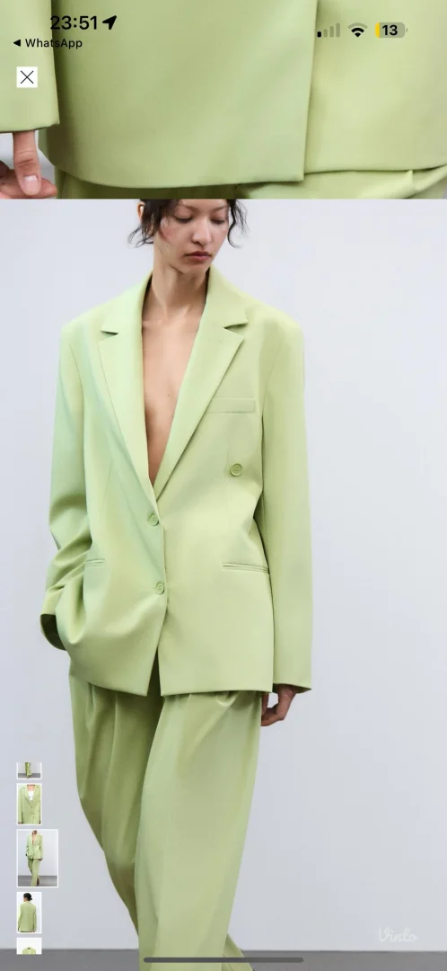 Zara sako sa etiketom