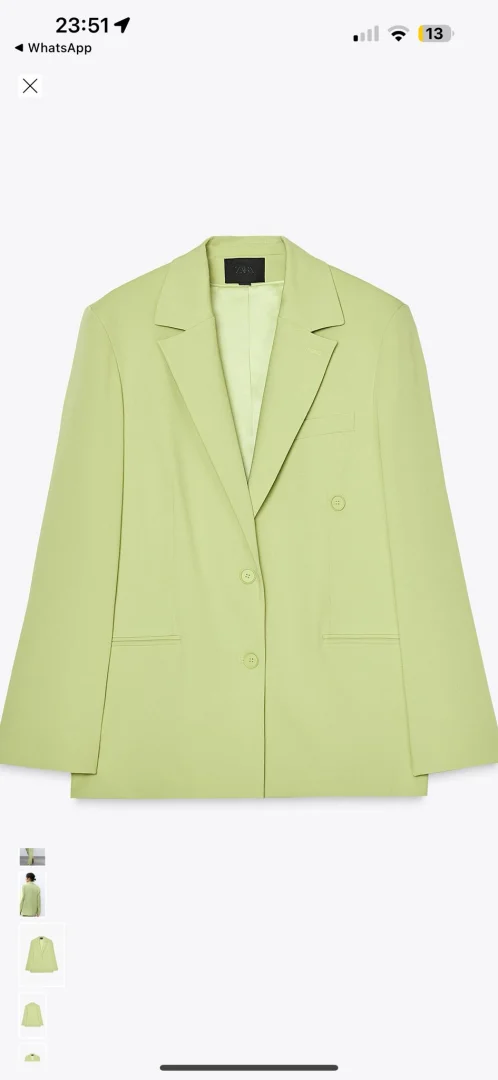 Zara sako sa etiketom