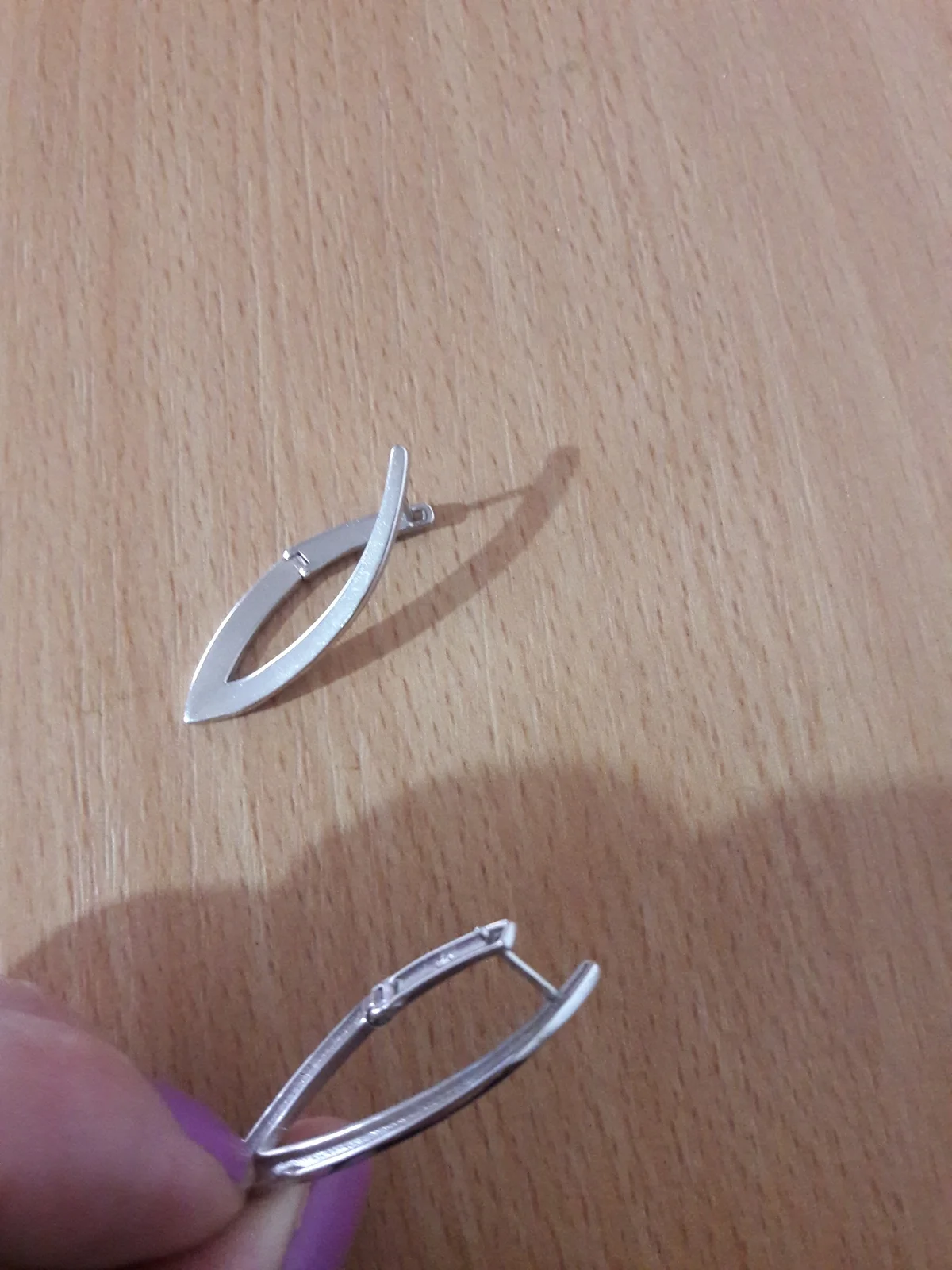 Nove naušnice srebrne minđuše srebro 925 dužine 3,5 cm
