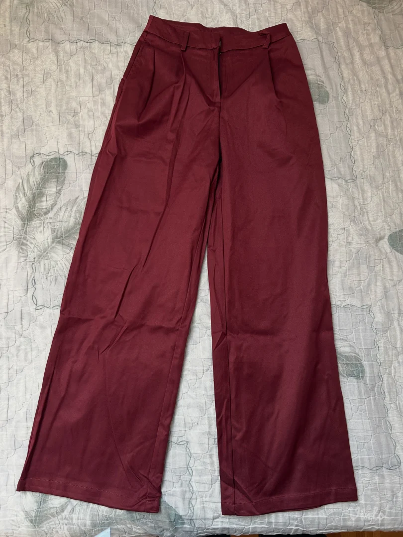 Musera Shein bordo pantalone 34 vel