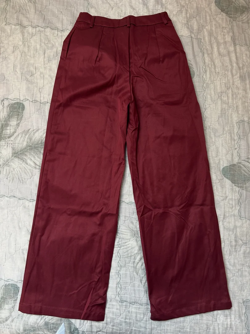 Musera Shein bordo pantalone 34 vel