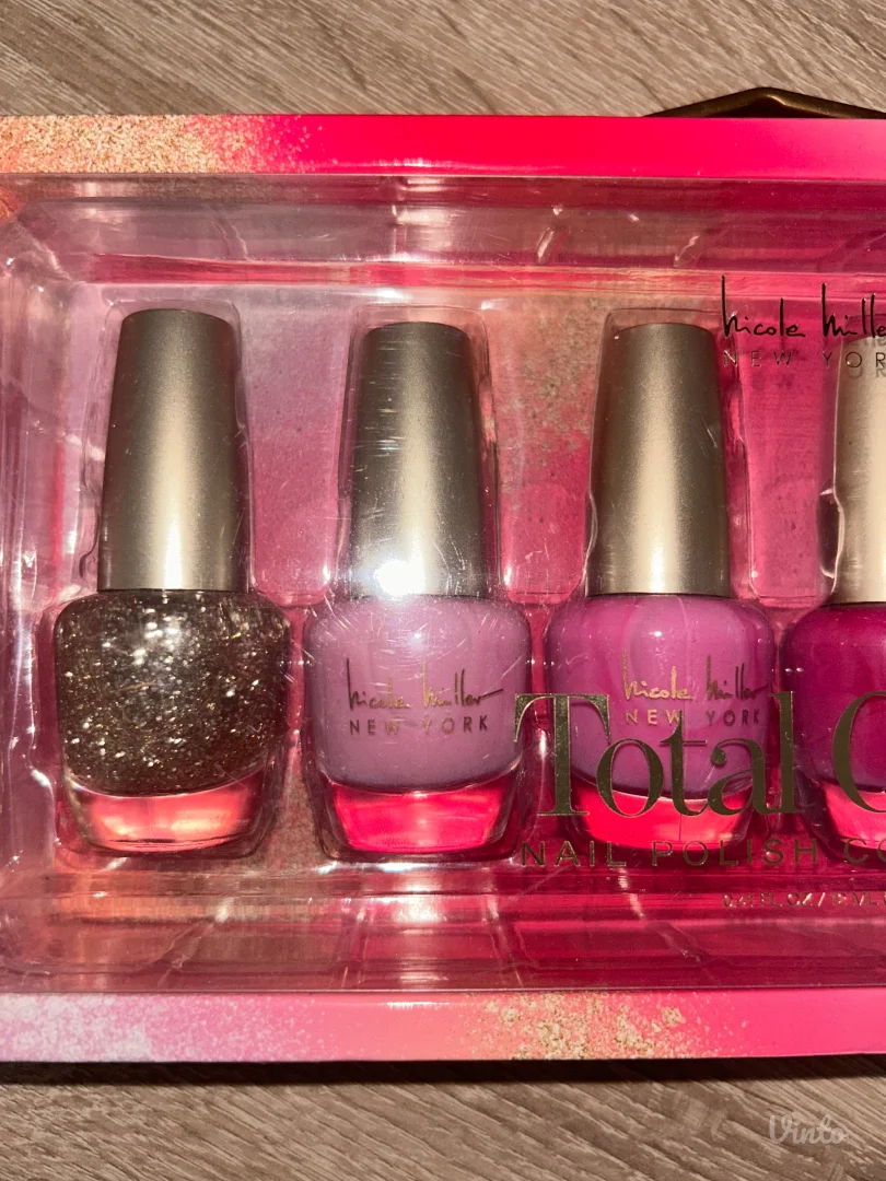 Nicole Miller Total Glam set od 6 lakova za nokte