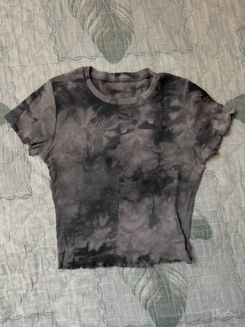 Angela sivi sareni top, S vel