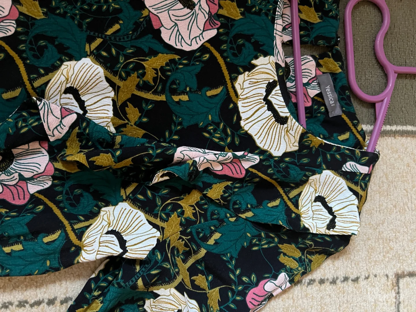 Floral viskoza haljina C&A 38