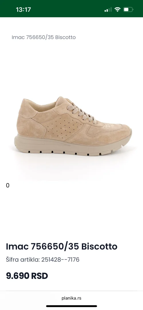 Imac Nove kozne patike 38