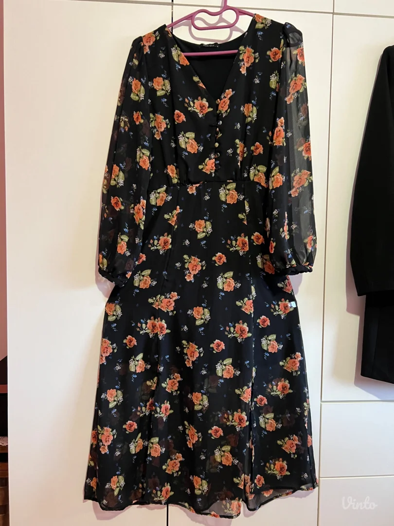 Romanticna midi haljina 38