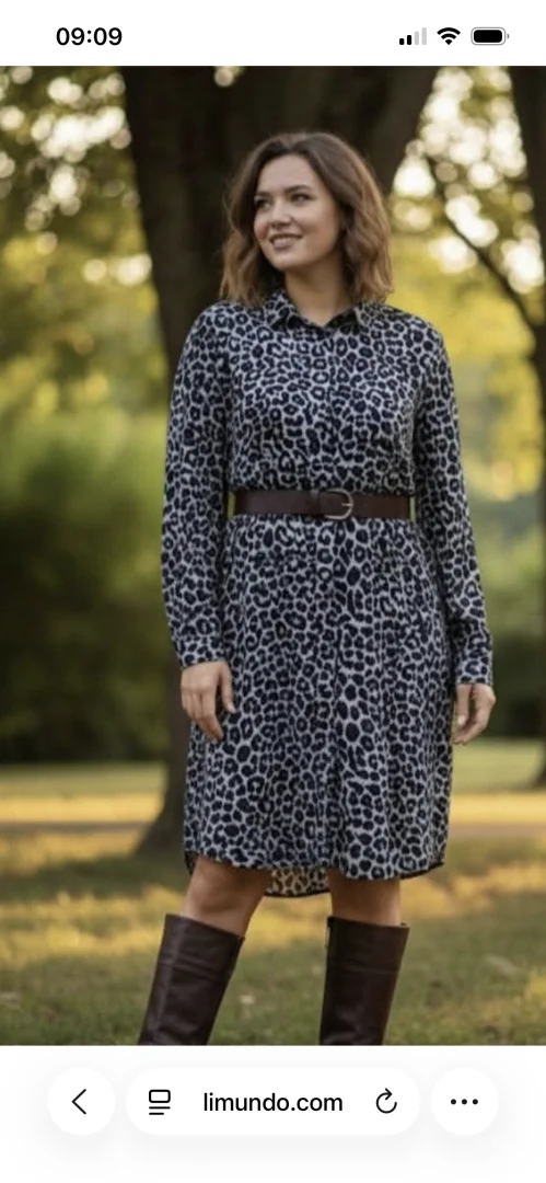 Viskoza animal haljina M