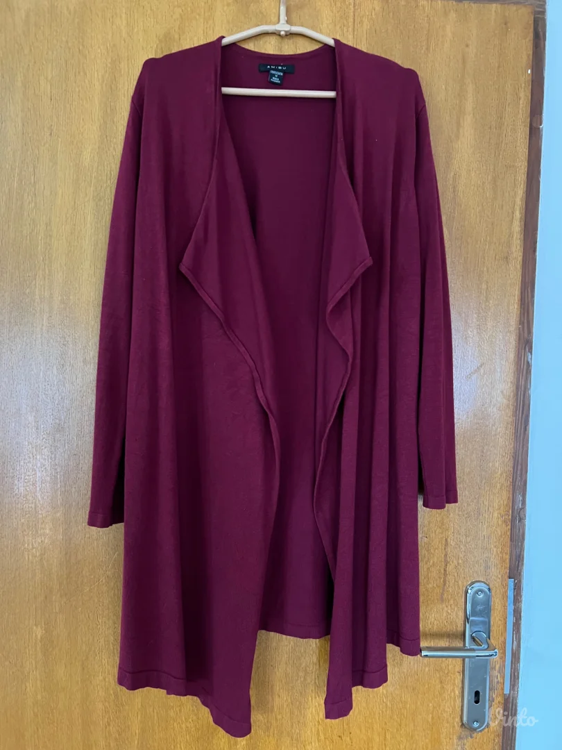 Bordo kardigan M/L