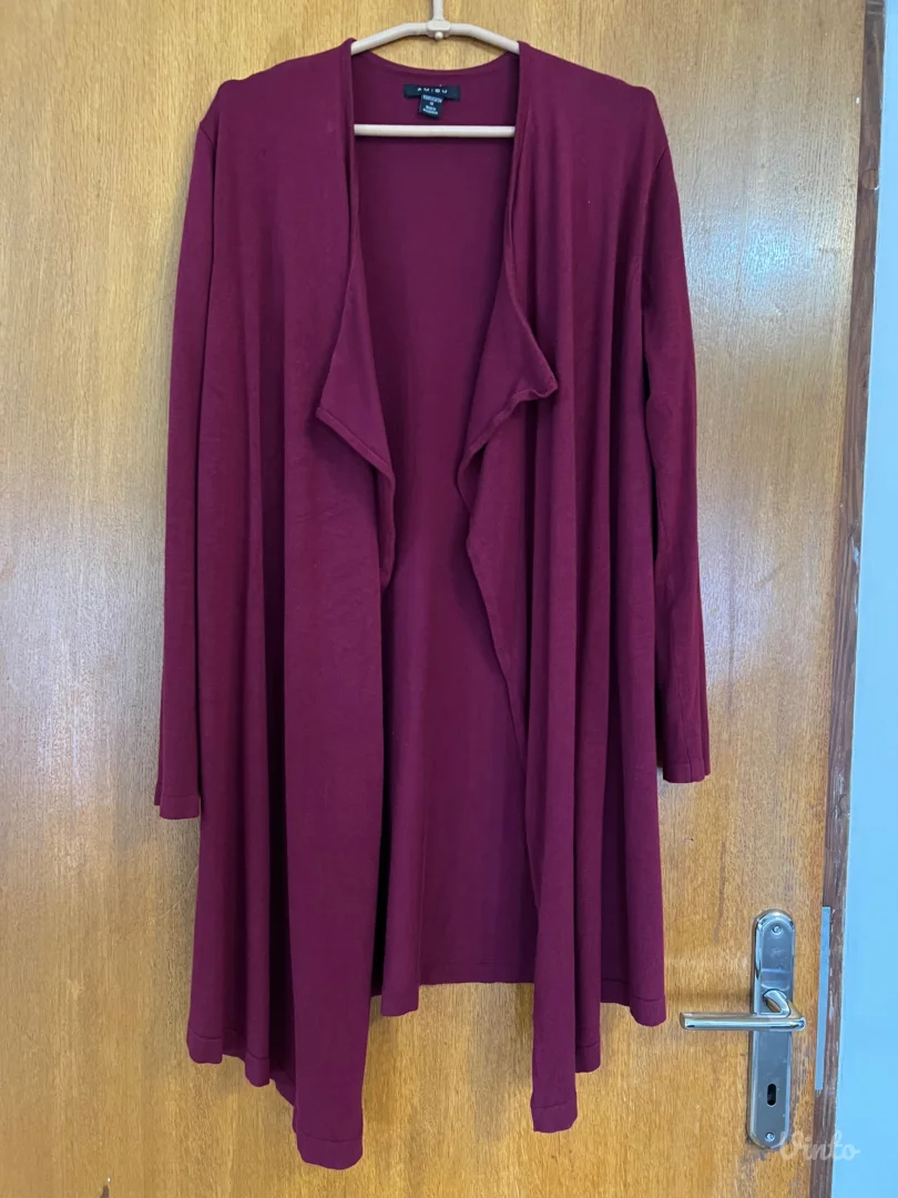 Bordo kardigan M/L