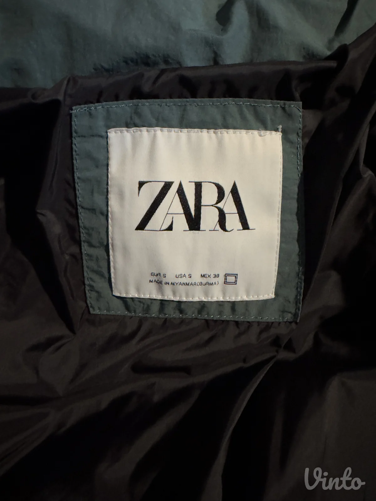 Zara zimska muska jakna! Vel S/M kao nov imate mere