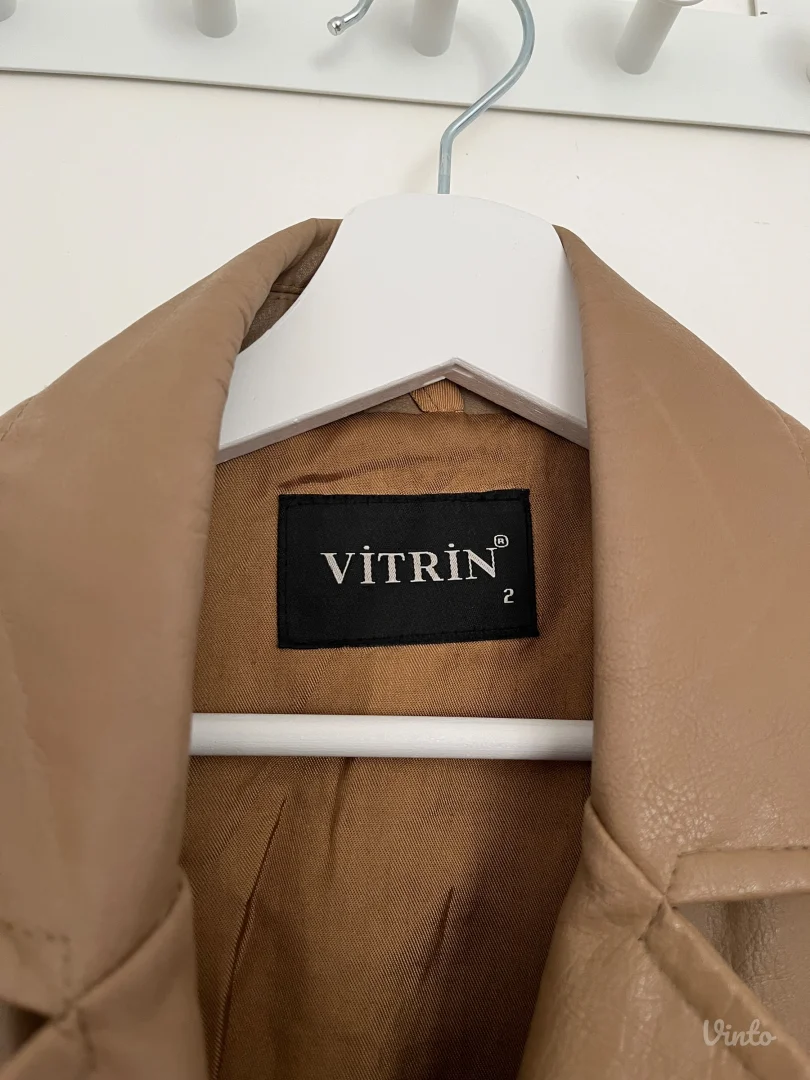 Vintage mantil od veštačke kože